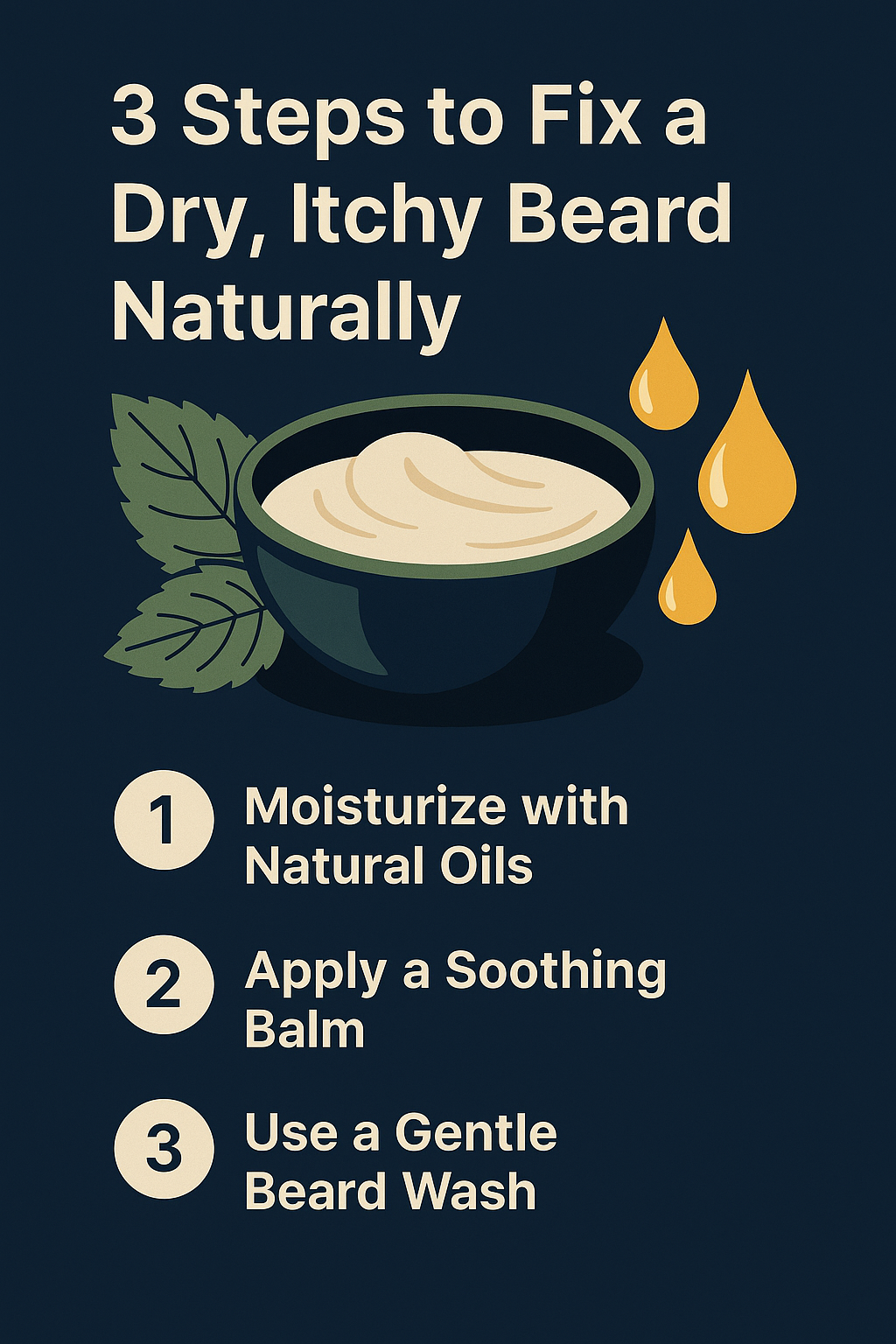 How to Fix a Dry, Itchy Beard Fast